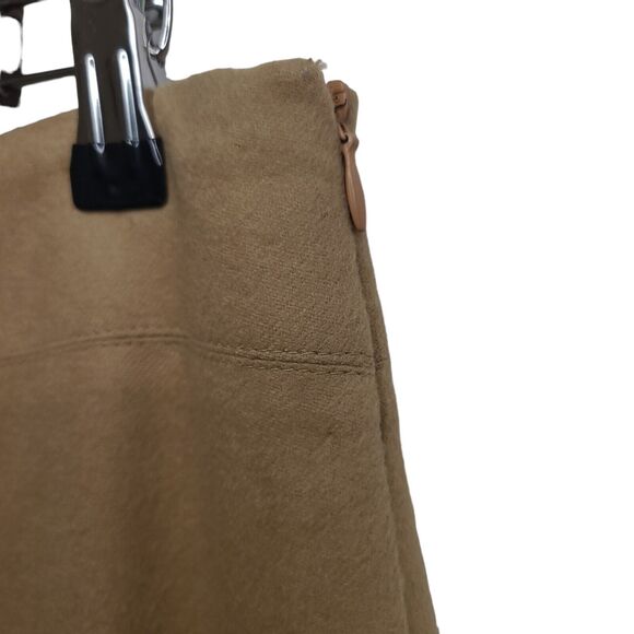 TSE SAY Wool & Cashmere A-Line Camel Skirt Women's SZ 31 Waist Made in Italy - Picture 3 of 10